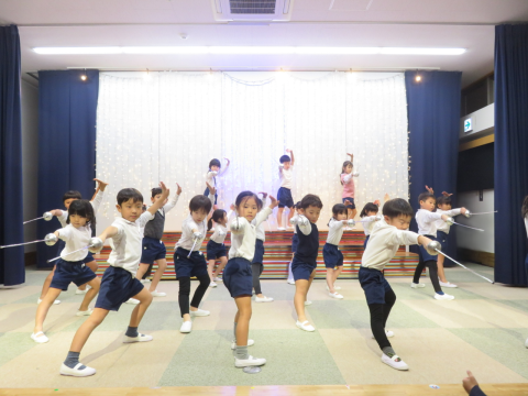 発表会練習の様子(1組)