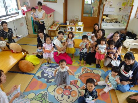 敬老の日のプレゼント作り